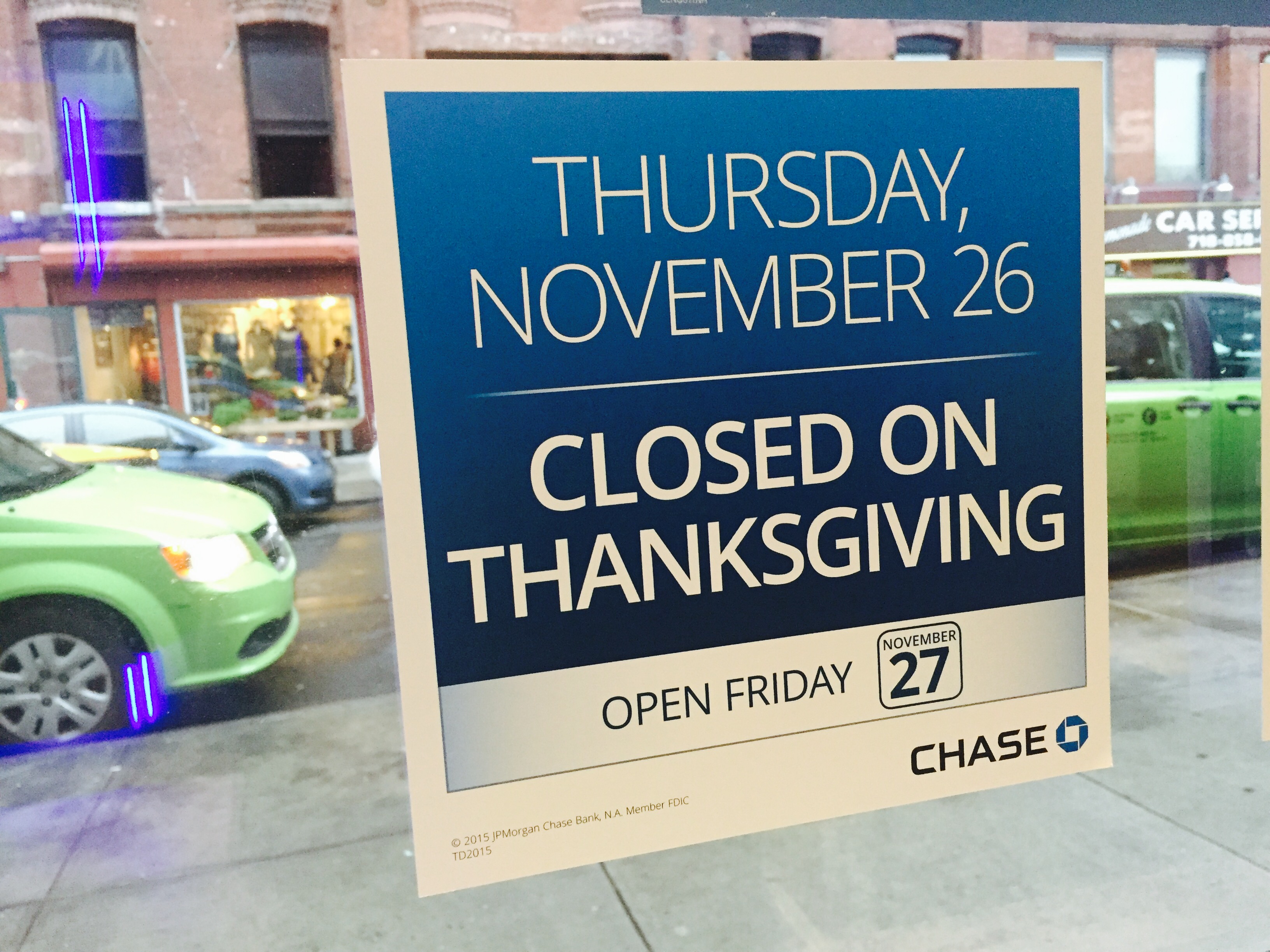 stock market closed on thanksgiving