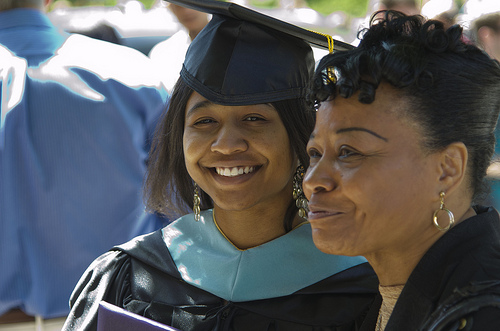 College Student Graduation parent