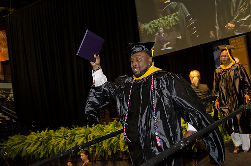 College student graduation