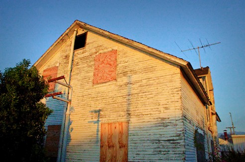 boarded up home flickr