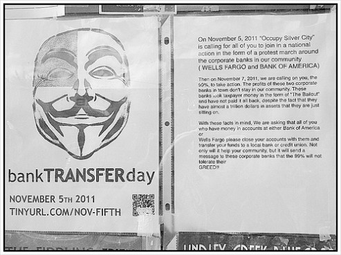 bank transfer day flickr