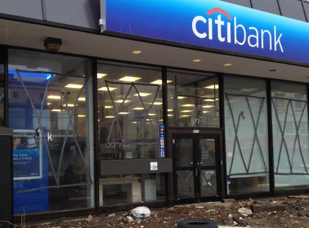 Citibank after Hurricane Sandy