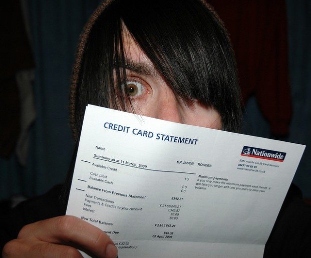 money credit card stress