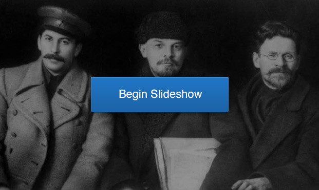 Joseph Stalin, Vladimir Lenin and Mikhail KalininWikimedia Commons | http://commons.wikimedia.org/wiki/File:Stalin-Lenin-Kalinin-1919.jpg