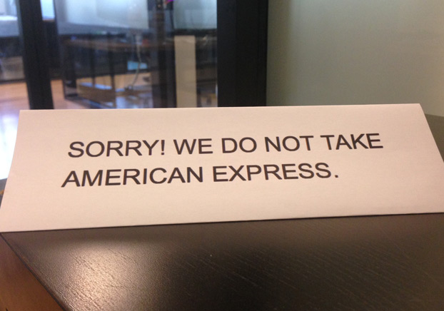 Why some Merchants don't Accept American Express