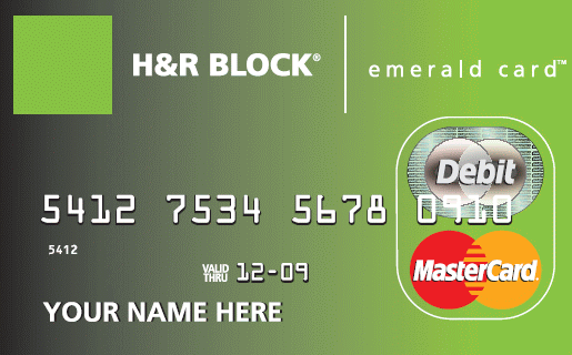 emerald card h r block