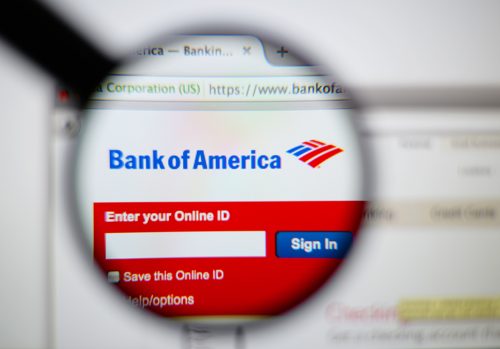 Bank of america website