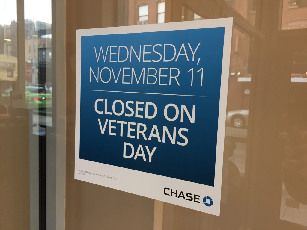 Is Bank Of America Open On Veterans Day 2022