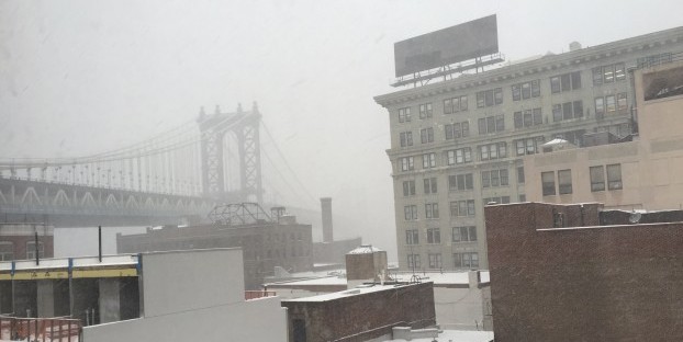 NYC Blizzard Snowstorm Juno 2015 Bank branch closure