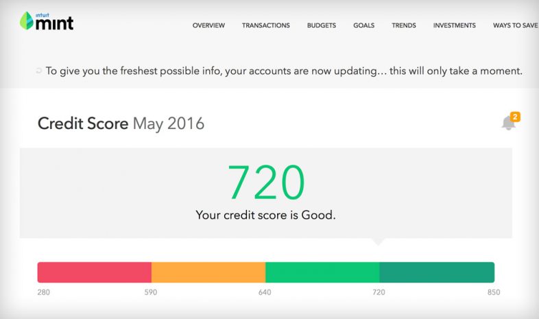 Does Mint give you your credit score?