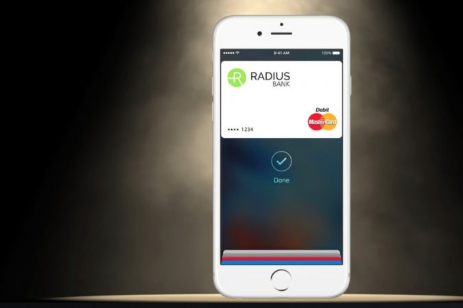 Radius Bank on Apple Pay