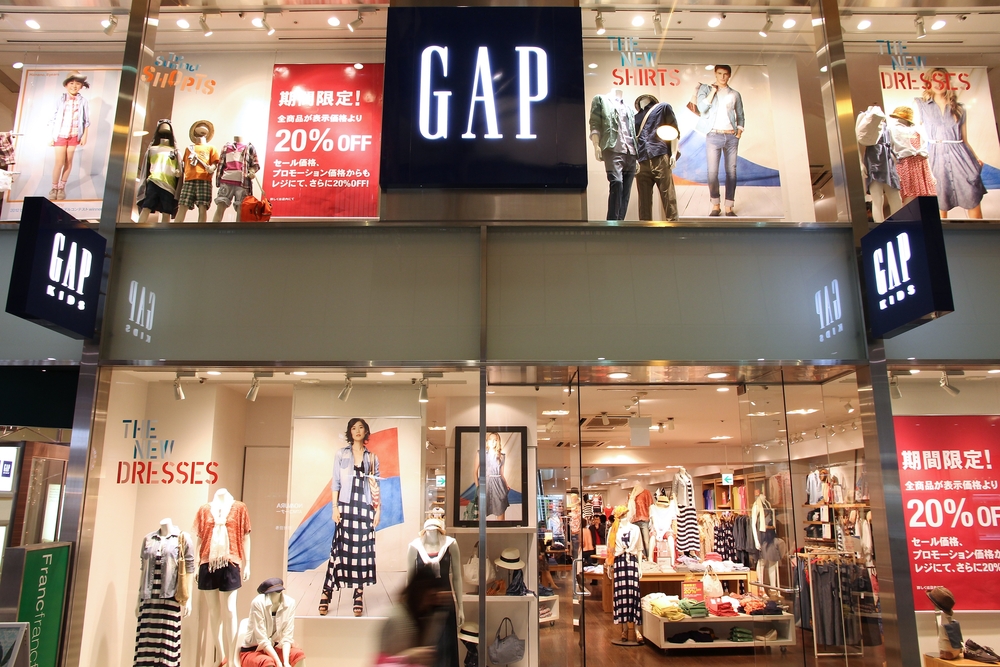 gap stores uk