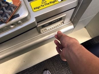 atm deposit check chase eats unsuccessful