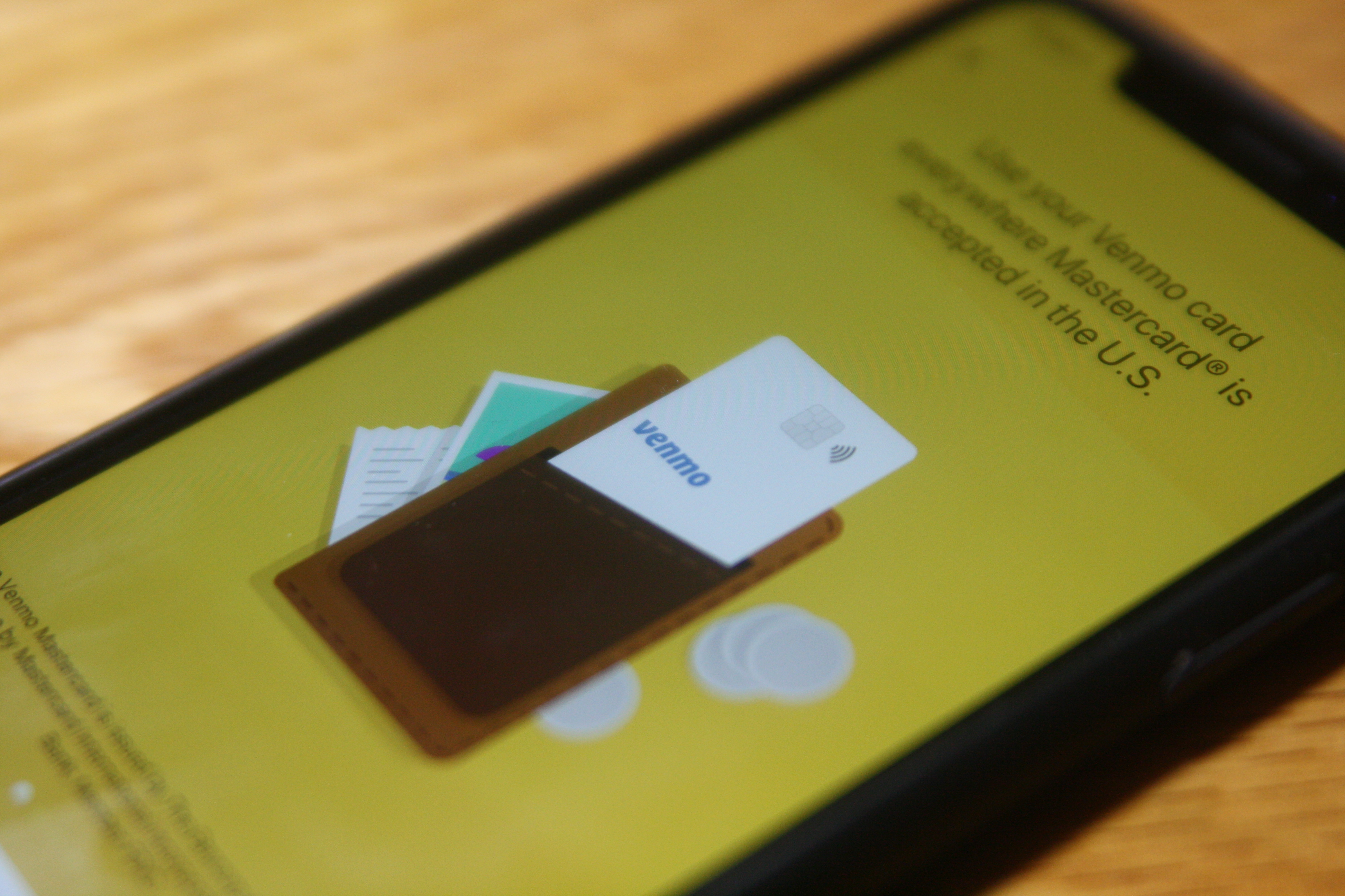 Venmo Debit Card In Mobile App 
