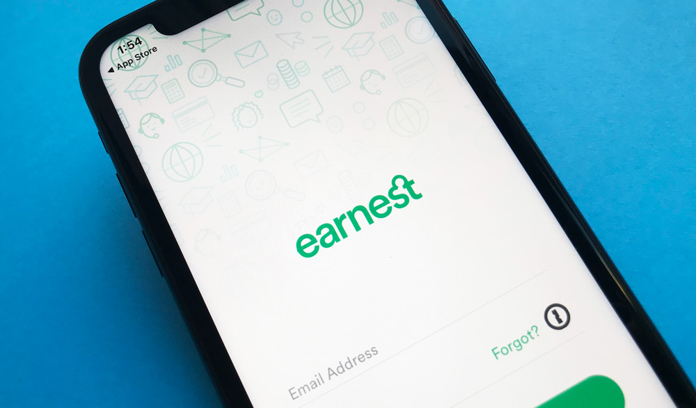 Earnest Personal Loans iPhone App