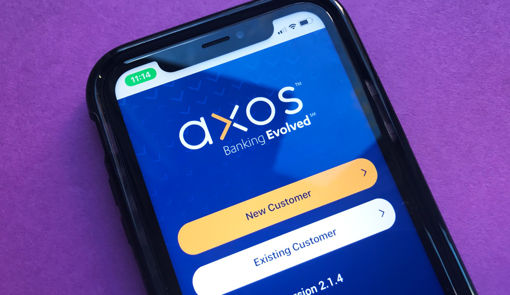 Axos Bank iPhone App