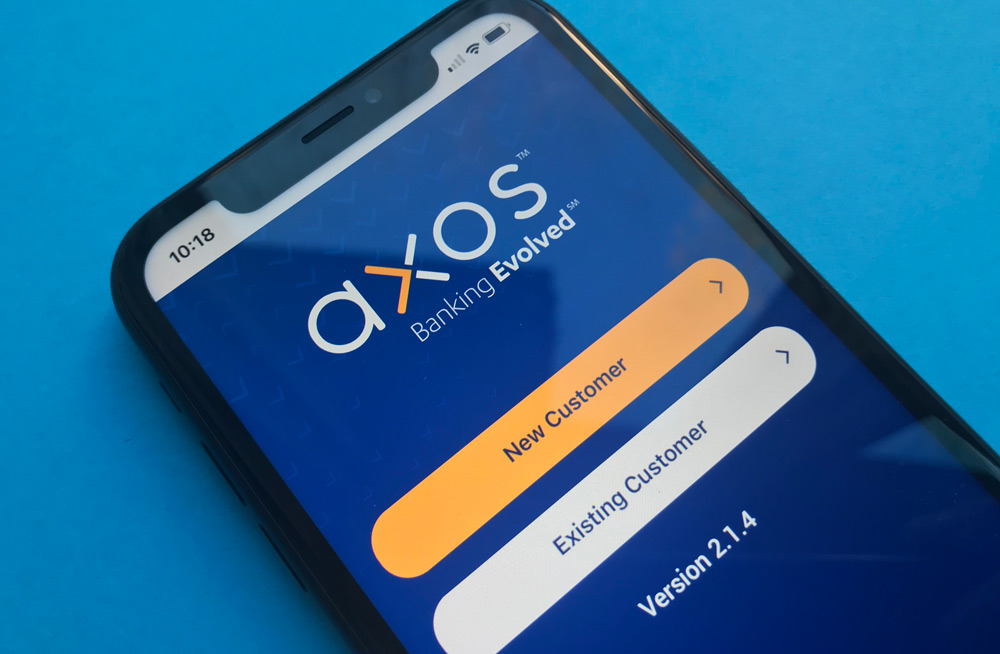 Axos Bank iPhone App