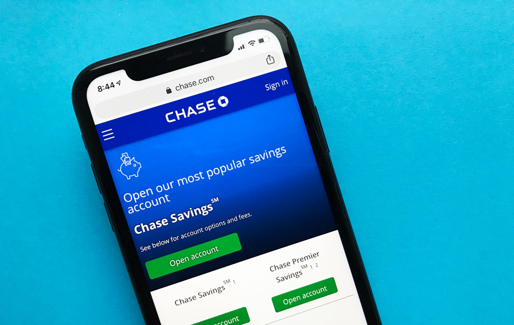 Chase Bank Savings Account Website