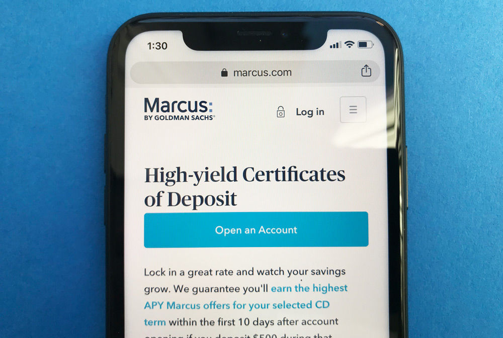 Marcus Savings Account Interest Rates