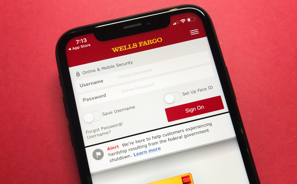 open an account with wells fargo