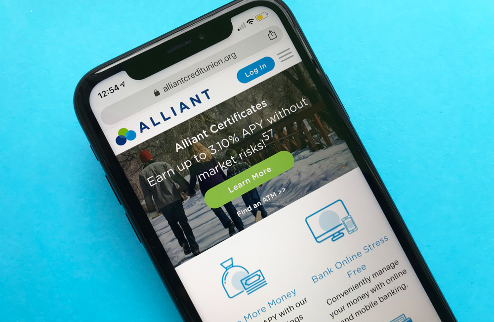 Alliant Credit Union Website