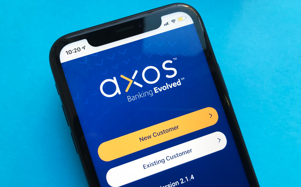 Axos Bank iPhone App