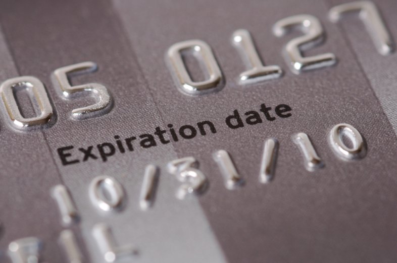A51 Expired First Platinum Visa Card 